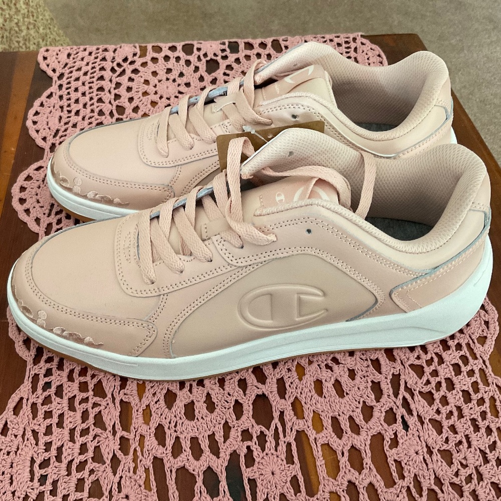 Champion Womens Super C Court Leather Sneakers Size 11 - Picture 5 of 7